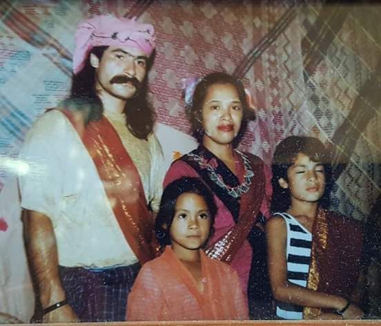 Ket. Foto:Potret sebua Pernikahan adat Bpk.Jano di Pulau Kakara Tobelo Halmahera Utara. 1989 (dok Bapak Jano)