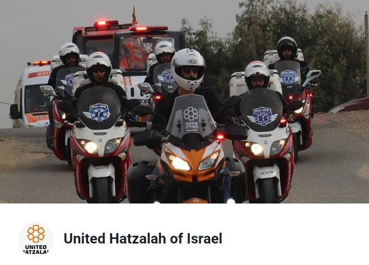 Sumber: akun Facebook United Hatzalah of Israel