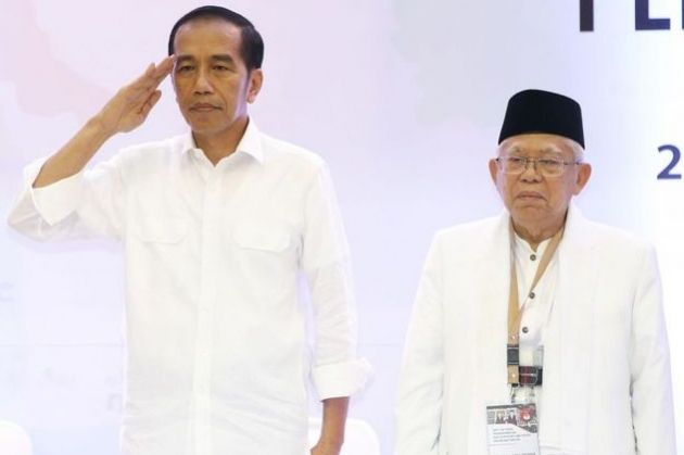 Calon Presiden dan Wakil Presiden Pilpres 2019, Jokowi-Ma'ruf - Foto/ISTIMEWA