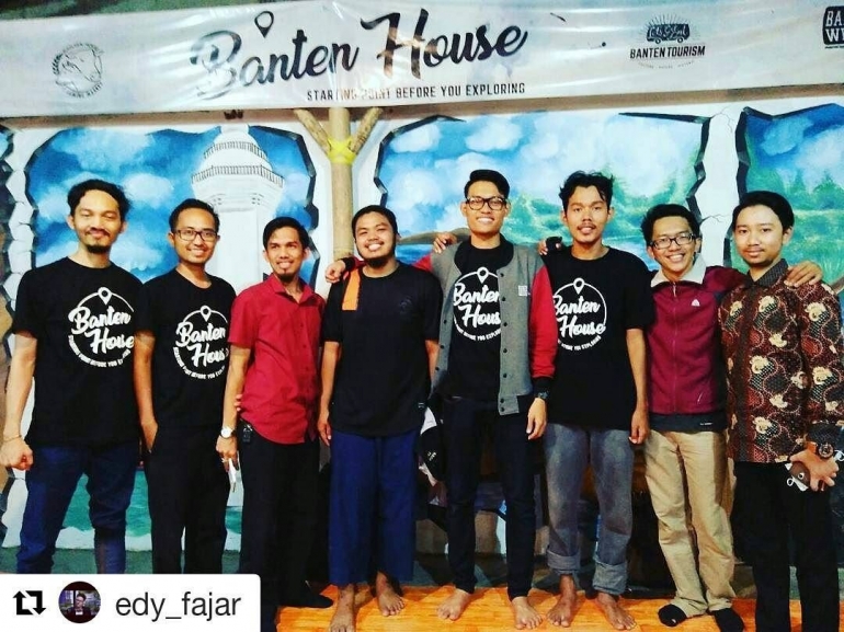 Edy, berkolaborasi dengan Banten House