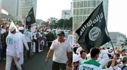 Demo FPI dan Bendera ISIS//islam-institute.com