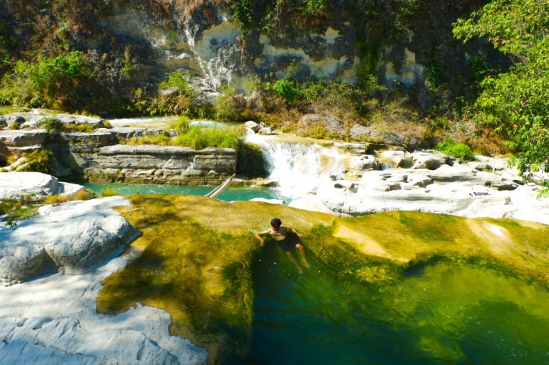 Berendam di air jernih dokpri