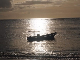 Perahu Menjelang Sunset (Dokpri)