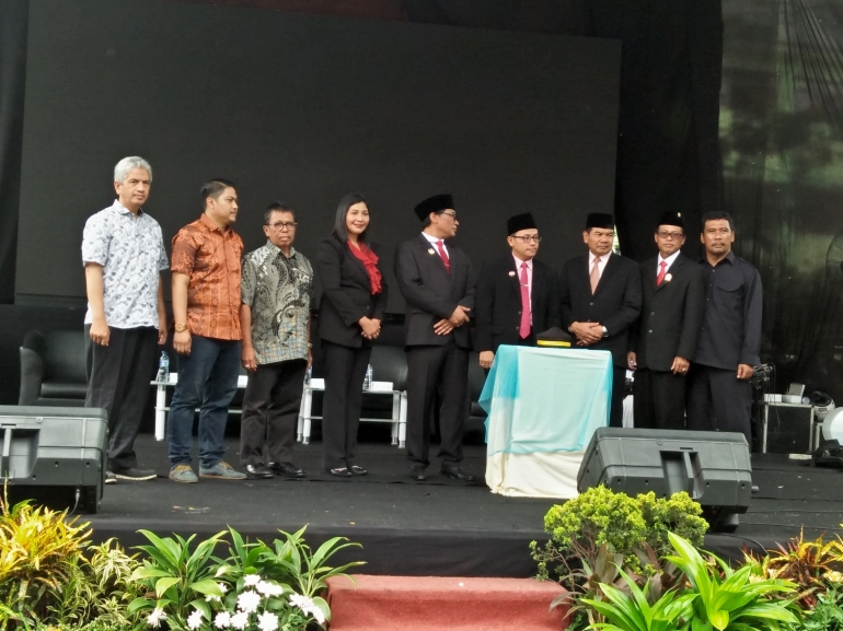 Walikota Malang Drs.H.Sutiaji, M.Si membuka acara Pasar Kreatif Ngalam (dok.pri)