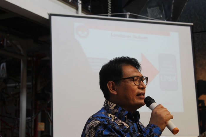 Ketua LPSK, Abdul Haris (Foto: Ko In)