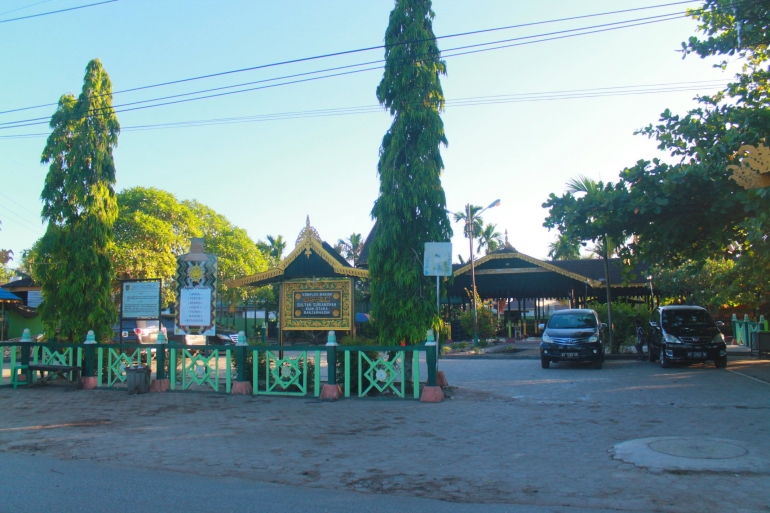 Tampak luar Makam Sultan Suriansyah yang terletak di Kuin Utara, Banjarmasin