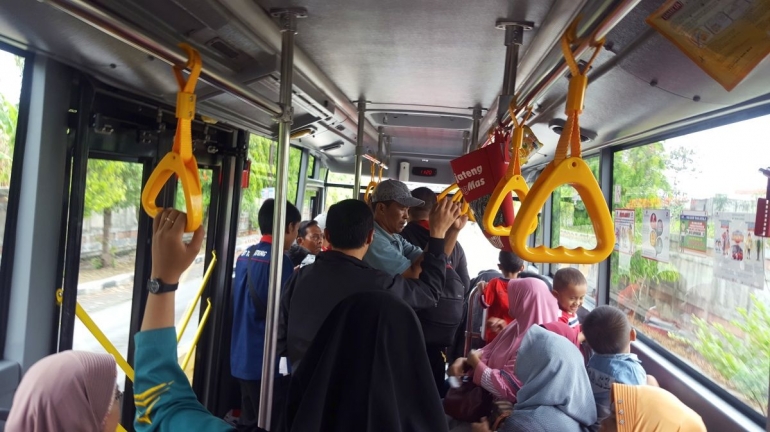 Bus Trans Jateng koridor Purwokerto-Purbalingga diminati masyarakat (dok. pri).