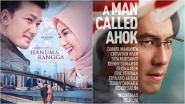 Ilustrasi Film Hanum & Rangga dan A Man Called Ahok/sumber: Tagar.id