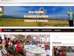 Sistem Informasi Desa. Diolah dari website desa Ngrapah (ngrapah.desa.id)