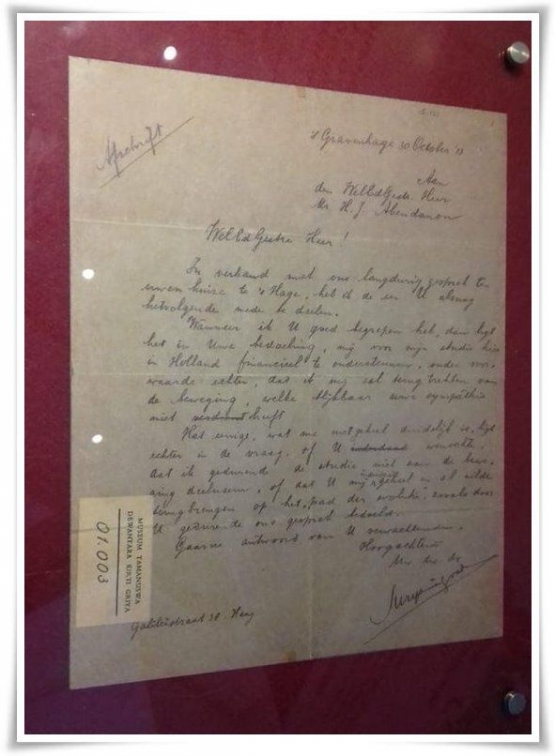 Surat Ki Hadjar Dewantara (Dokpri)