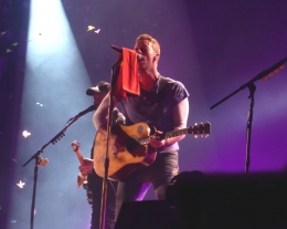 Chris Martin - Coldplay Melbourne, 2016