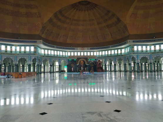 Bagus dan megah ya Masjidnya! (Sumber: dokpri)