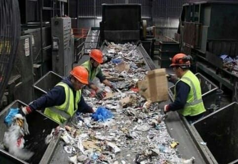 Daur ulang sampah (dok.anadoluagency)