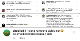 Beberapa contoh komentar pedas warganet kepada pebulutangkis Indonesia di Instagram.