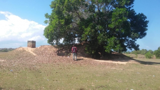 Tinggalan Bangunan Bunker Jepang. Sumber: Hamdan Hamado