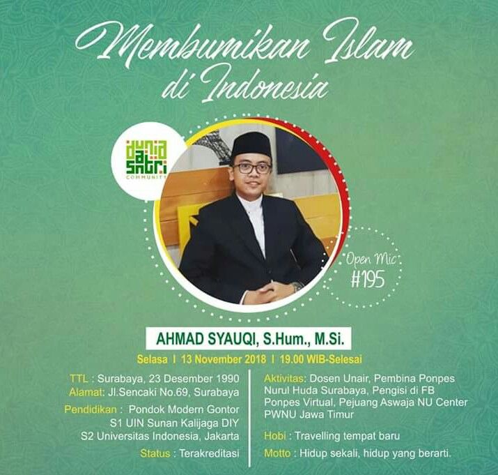 Membumikan Islam Di Indonesia Halaman 1 - Kompasiana.com