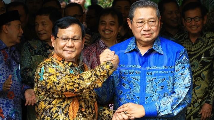 Prabowo dan SBY/Tempo.co