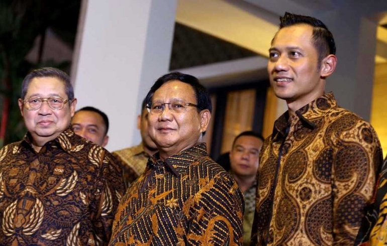 SBY, Praboow,dan AHY/BeritaSatu.com