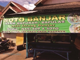 Soto Banjar Ayam Bapukah/Bapulas (Foto : @kaekaha)