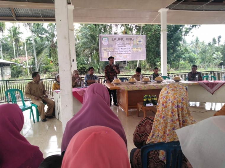 Ket: Launching Produk BUMDEs Manfaat|Dokumentasi pribadi