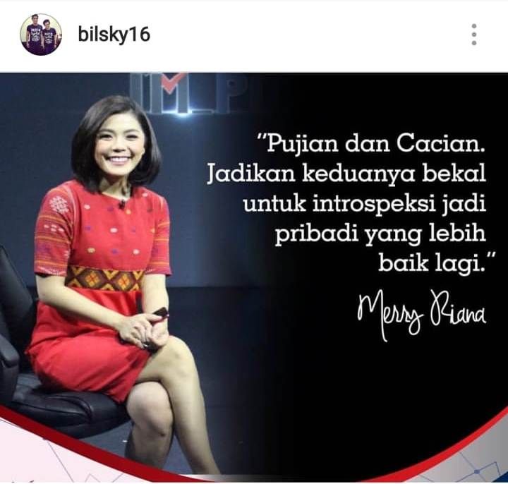 Kata kata Miss Merry Riana Mana yang Bisa Menguatkan Billy Kata kata Miss Merry Riana Mana yang Bisa Menguatkan Billy