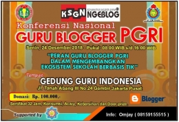 konferensi nasional guru blogger PGRI