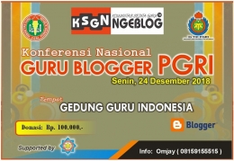 konferensi guru blogger PGRI