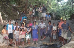Pendampingan dan Fasilitasi Pembangunan PLTMH di Dusun Laironja Desa Wanggameti (Dokumentasi Pribadi)