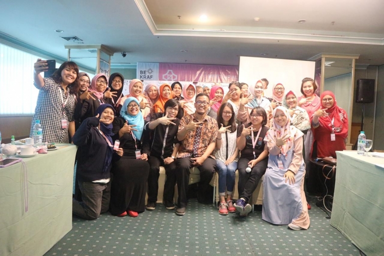 Temu Alumni Coding Mum Indonesia seusai workshop Design Sprint