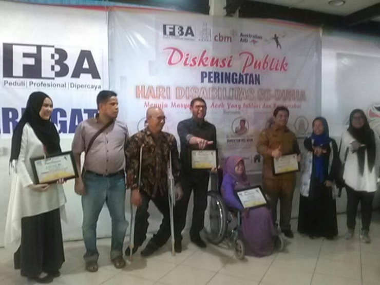 Diskusi Publik Hari Disabilitas Internasional 2018 di Banda Aceh (dokpri)