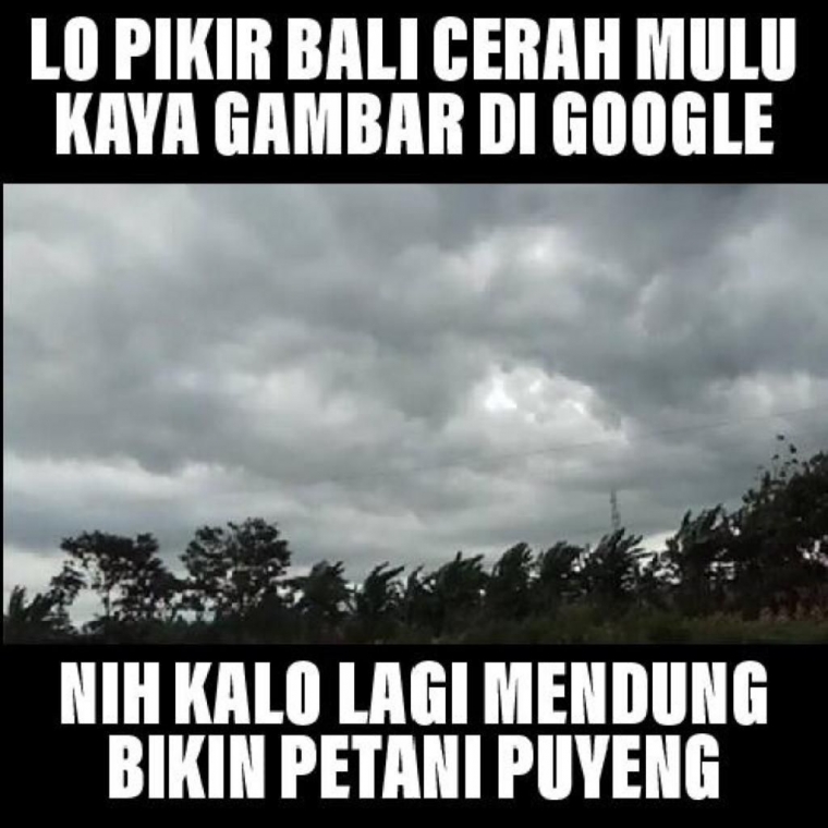 Mendung (meme olahan pribadi)