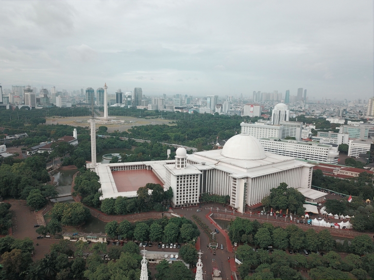 Drone Istiqlal | Dokumentasi pribadi
