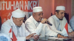 Konferensi Pers Gerakan Nasional Pengawal Fatwa (GNPF) Ulama di Jakarta/TribunNews.com