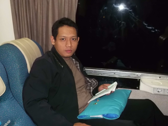 Menikmati traveling bersama Kereta Api Malabar Jurusan Malang-Bandung (Foto Dokumen Pribadi)