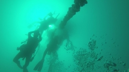 Foto oleh @nonibera - Safety stop - Duke Of Sparta Wreck - Salam dari Biota Laut Imut-imut Laha, Teluk Ambon