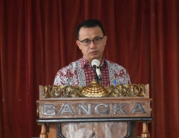 Wakil Bupati Bangka Syahbudin (Dian F /Humas Bangka) 