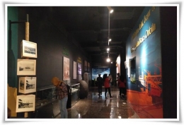 Ruang pamer Museum Maritim Indonesia (Foto: Antara)