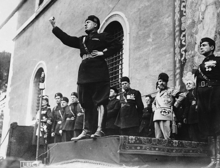 Benitto Mussolini, Tiran asli Italia. Sumber foto: www.idntimes.com