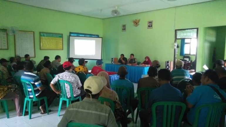 Suasana Rakor Penyusunan RDKK Di Kantor BPP Kecamatan Mojoanyar Kabupaten Mojokerto, Kamis (06/12/2018)