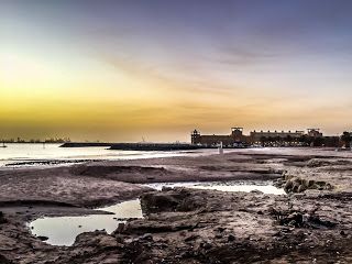 Pantai Al Kout - Fahaheel Ini Indah Sebelum Diterjang Banjir Bandang 15 Nov 2018 dok pribadi