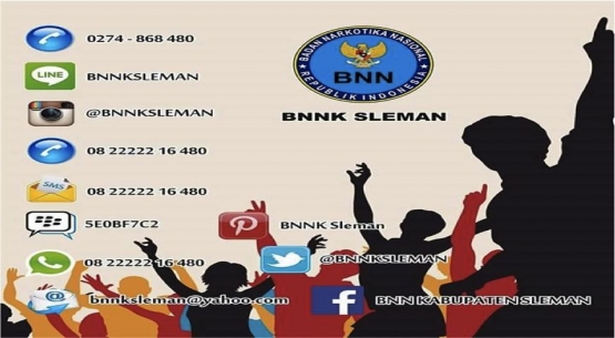 Media sosial BNNK Sleman. Doc:BNNK Sleman