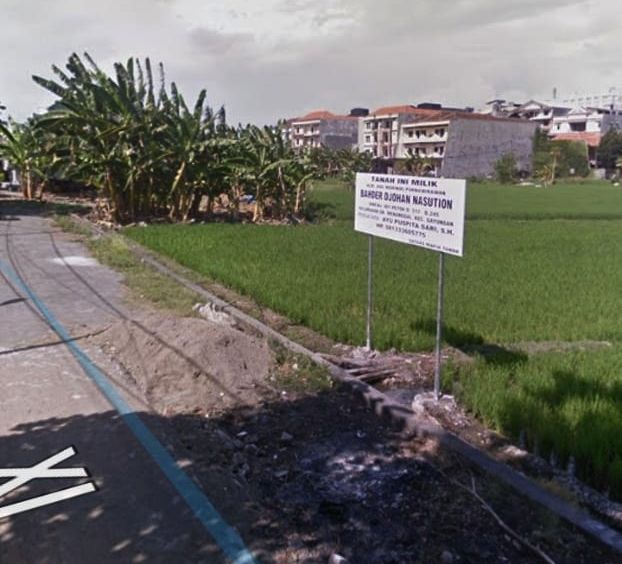 Kasus perebutan tanah Kawasan Jalan Kertomenanggal ; dokpri
