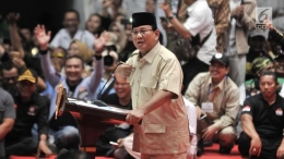 Jengkelnya Calon Presiden nomor urut 02 Prabowo Subianto tehadap wartawan sudah di ubun-ubun. Lewat pidatonya di hadapan penyandang disabilitas, Prabowo malah blak-blakan mengecam pers yang diklaim sudah tak berimbang. Foto | Liputan-6