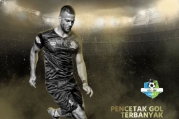 Penyerang asing PS Tira, Aleksandar Rakic (bola.kompas.com)
