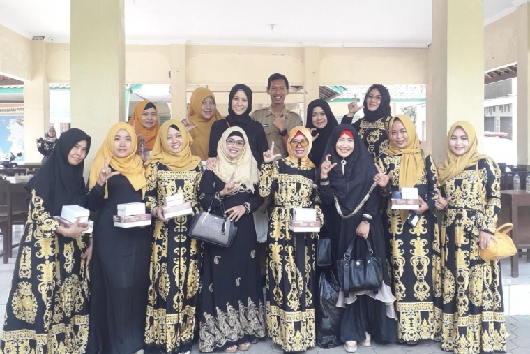 CnC Moms bersa,ma Kades Guwosari, Pajangan, Bantul