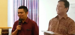 Narasumber : Adrian Puspawijaya dari BPKP Pusat dan Makmur Sumarsono dari Ditjen Bina Pemdes