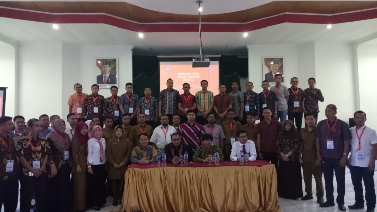 Foto Bersama 100 Kabupaten/kota di 5 Provinsi Wilayah Sumatera
