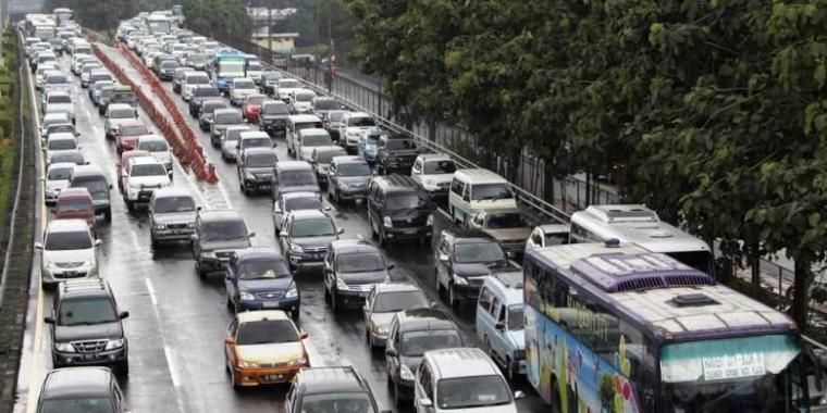 Kemacetan di Ibukota Jakarta (Kompas)