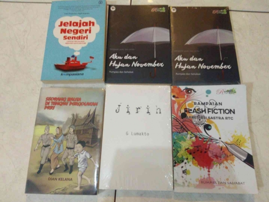 Buku sebagian kecil yang telah diterbitkan Kompasianer. Dokpri