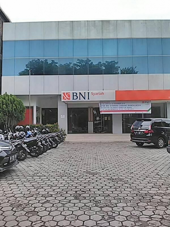 Gedung lama Bank BNI Syariah Banda Aceh/dokpri